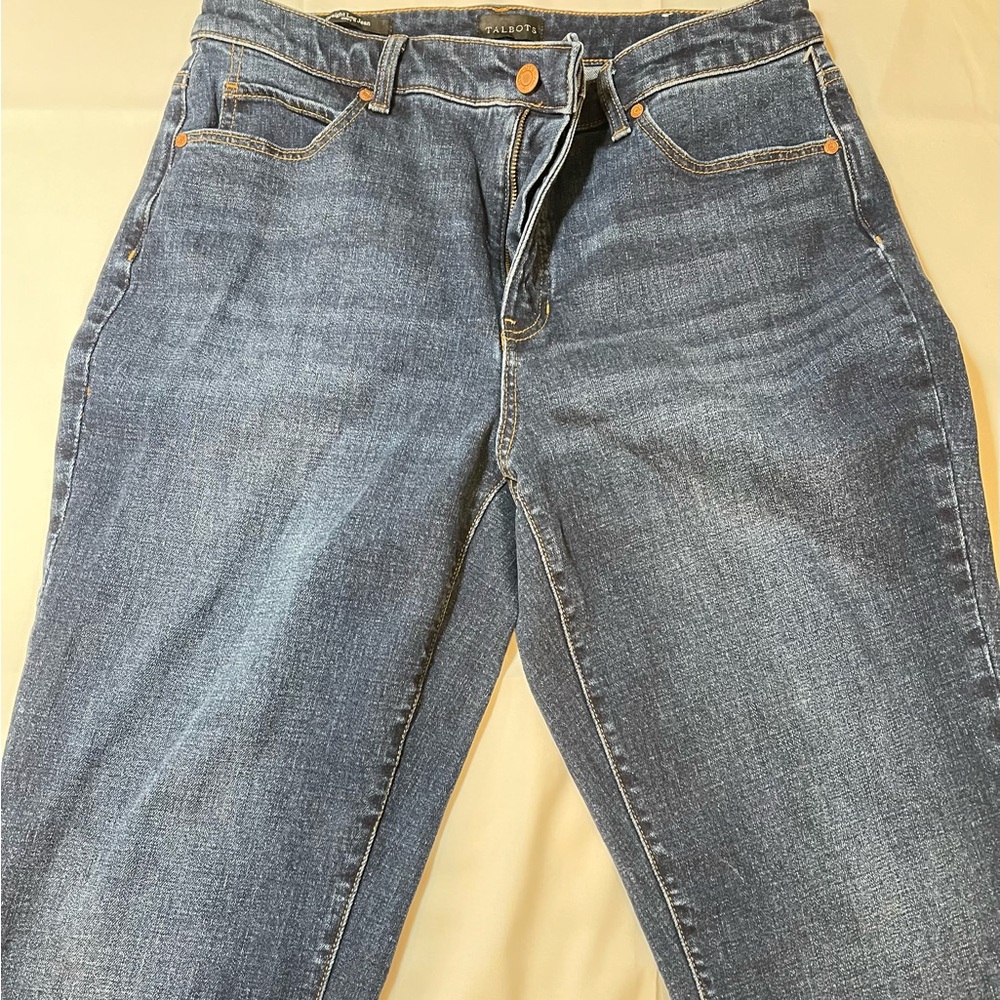 Talbots Classic Blue Denim Jeans